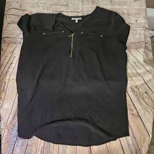 Speed Limit Womens Blouse sz 1X‎ black